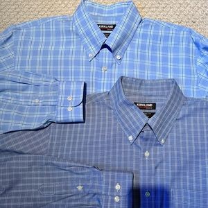 Two Kirkland men’s Shirts